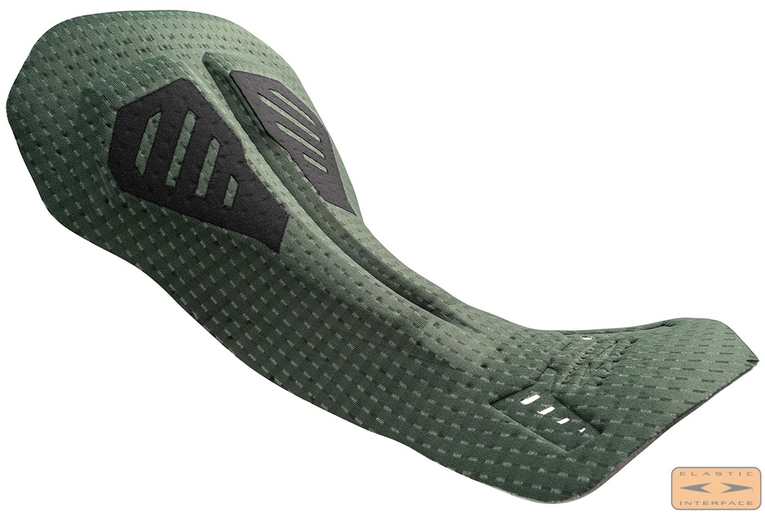 Fondello ciclismo MTB MTB Trail Men <span style='color:#01b8c0;'>HYBRID</span> Elastic Interface